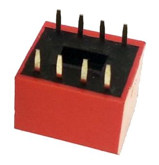 DIP-switch piano type rood 2
